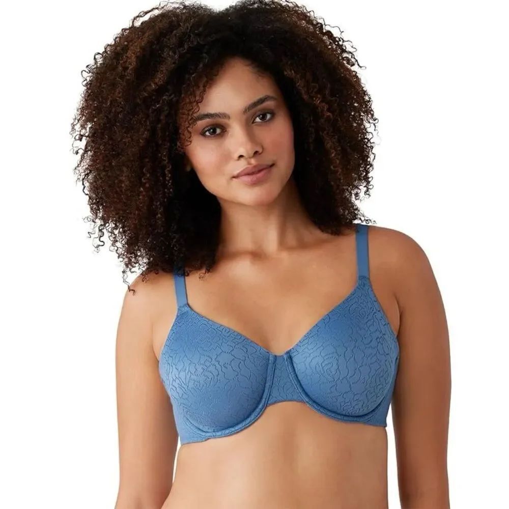 Wacoal NWT Women's Inside Job Underwire Bra Coronet Blue 42G